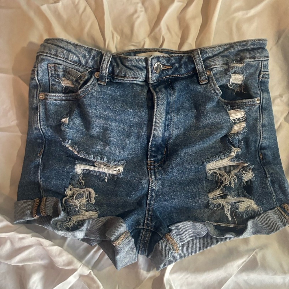 Hammer Jeans Shorts‎ Distressed Size Medium